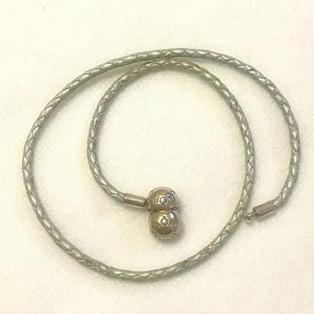 Very old , used , Pandora double wrap bracelet